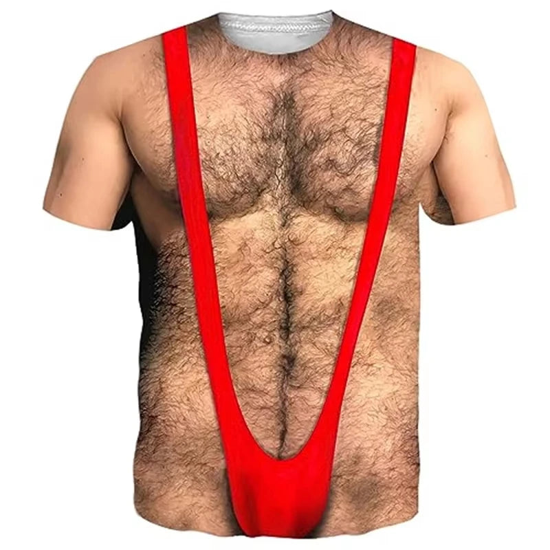 TrollTee – T-shirt Torse Poilu