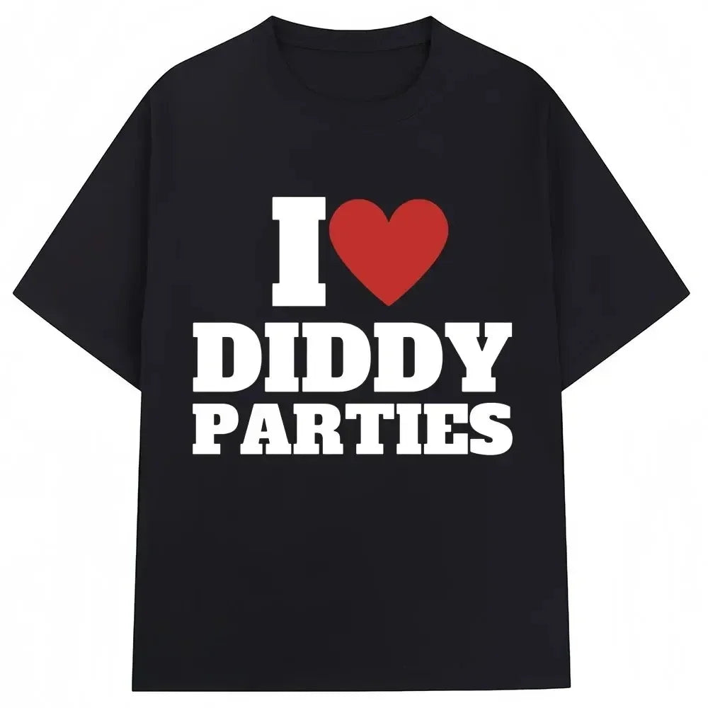 TrollTee – T-shirt "I Love Diddy Parties"