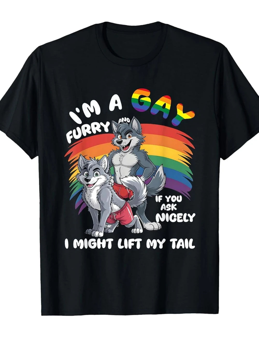 TrollTee – T-shirt Gay Furry