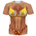 TrollTee – T-shirt Bikini Trompe-l'œil